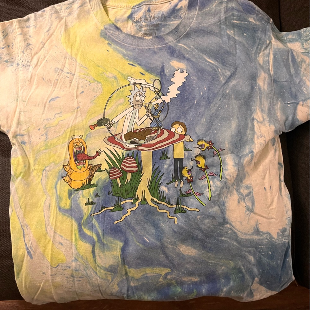 Rick and Morty size L graphic T-shirt
